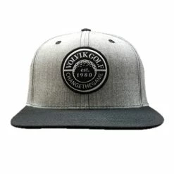 Volvik Golf VSB Snapback Hat / Cap -Hot Sale Left Hand All Shop Snapback VSB 18 Grey Black 3