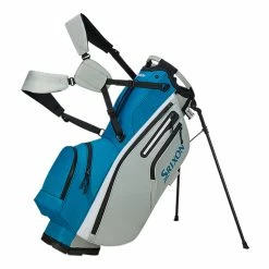 Srixon Premium Stand Bag -Hot Sale Left Hand All Shop SrixonPremiumStandBagAquaGrey0