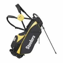 WIlson Staff NFL Licensed Stand Carry Golf Bags -Hot Sale Left Hand All Shop Steelers f4b1a4f7 6f21 47e5 97a6 e2479fabaf59