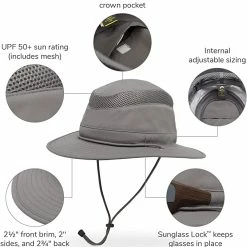 Sunday Afternoons Sunday Afternoon Charter Escape Hat 8 Sunday Afternoons Sunday Afternoon Charter Escape Hat -Hot Sale Left Hand All Shop SundayAfternoonCharterEscapeCharcoal1