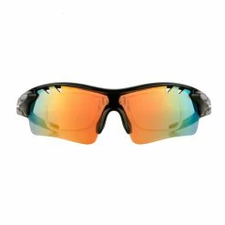 Hireko Tour Gear Gloss Black Interchangeable Sunglasses (with 5 Lense) -Hot Sale Left Hand All Shop SunlgassesInterchangableLens 1