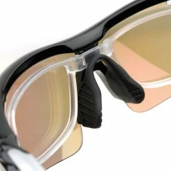 Hireko Tour Gear Gloss Black Interchangeable Sunglasses (with 5 Lense) -Hot Sale Left Hand All Shop SunlgassesInterchangableLens 7