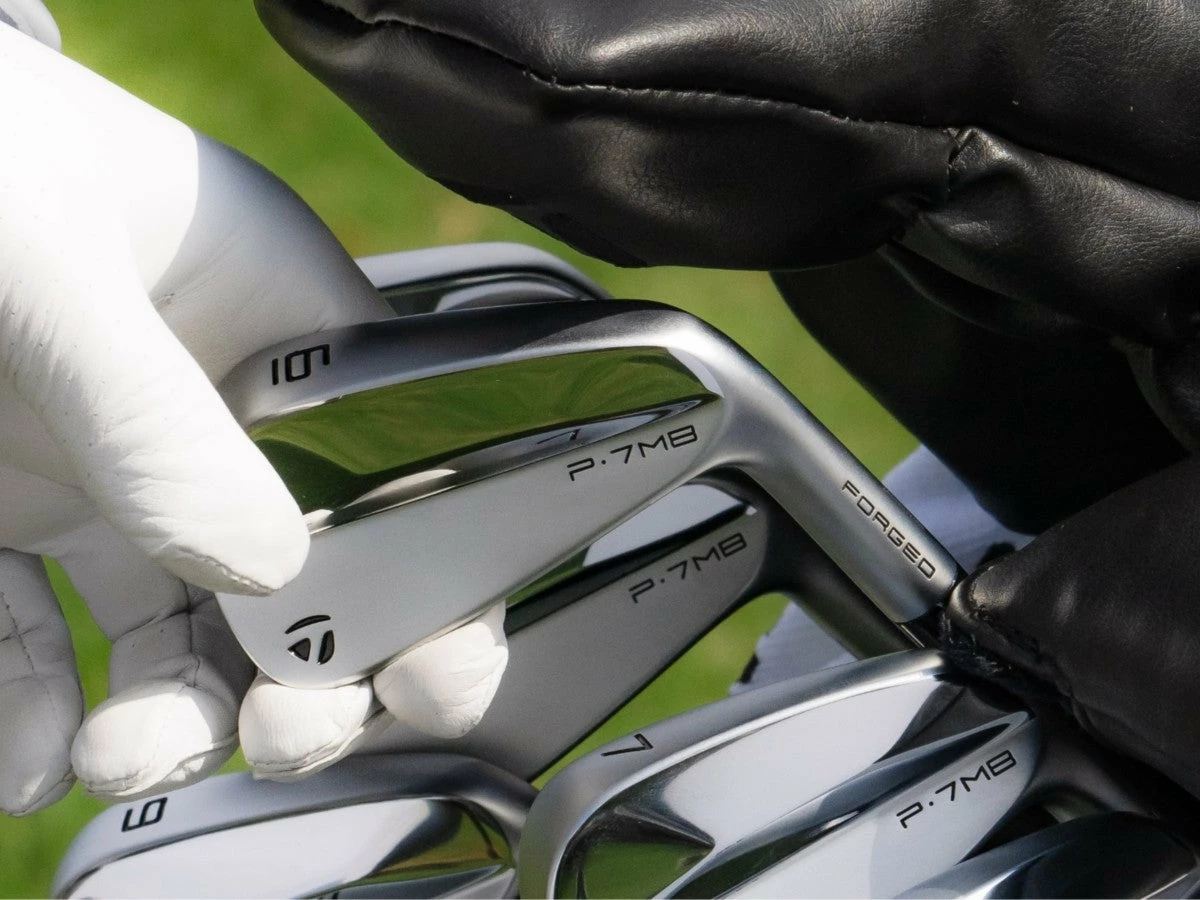 TaylorMade Golf TaylorMade P7MB Irons Steel Shaft 2023 8 TaylorMade Golf TaylorMade P7MB Irons Steel Shaft 2023 - Image 6