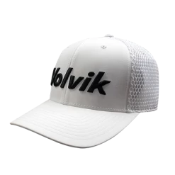 Volvik Golf VTR Tour Snapback Hat / Cap -Hot Sale Left Hand All Shop VTR 18 Tour Cap White