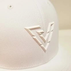 Volvik Golf VBM V Logo FlexFit Hat -Hot Sale Left Hand All Shop V Logo FlexFit White 2