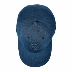 Wilson Staff One Touch Golf Hats -Hot Sale Left Hand All Shop WGH5940BU WS One Touch Denim Blue Top