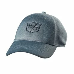 Wilson Staff One Touch Golf Hats -Hot Sale Left Hand All Shop WGH594LGY WS One Touch Ash LightGrey Front