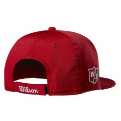 Wilson Staff Golf Flat Brim Tour Caps - Assorted Colors -Hot Sale Left Hand All Shop WGH6080RD 1 Wilson Tour Flat Brim Hat RD.png.cq5dam.web .1200.1200 f2d6b9b2 0ff8 4f6b 8fd7 c55f78bb354b