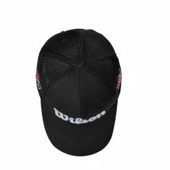 Wilson Staff Tour Mesh Golf Hats -Hot Sale Left Hand All Shop WGH6100BL 3 WS Wilson Tour Mesh Black Top.png.cq5dam.web .1200.1200