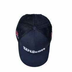 Wilson Staff Tour Mesh Golf Hats -Hot Sale Left Hand All Shop WGH6100NA 3 WS Wilson Tour Mesh Navy Top.png.cq5dam.web .1200.1200