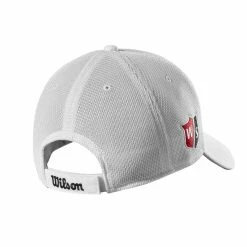 Wilson Staff Tour Mesh Golf Hats -Hot Sale Left Hand All Shop WGH6100WH 1 WS Wilson Tour Mesh White Back.png.cq5dam.web .1200.1200