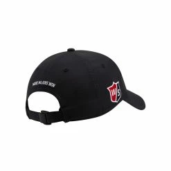 Wilson Staff Pro Tour Golf Hat -Hot Sale Left Hand All Shop WGH7000BW 1 WS PRO TOUR HAT BL.png.cq5dam.web .1200.1200