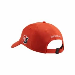 Wilson Staff Pro Tour Golf Hat -Hot Sale Left Hand All Shop WGH7000OW 5 WS PRO TOUR HAT OR WH.png.cq5dam.web .1200.1200