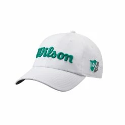 Wilson Staff Pro Tour Golf Hat -Hot Sale Left Hand All Shop WGH7000WE 0 WS PRO TOUR HAT WH GR.png.cq5dam.web .1200.1200