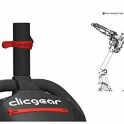 Proactive Clicgear Golf 3-Wheel Push Cart Model 4.0 -Hot Sale Left Hand All Shop White 3