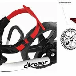 Proactive Clicgear Golf 3-Wheel Push Cart Model 4.0 -Hot Sale Left Hand All Shop White 8