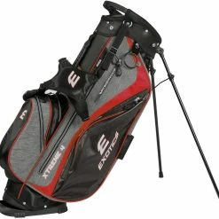 Tour Edge Exotics Xtreme 4 Stand Bags 17 Tour Edge Exotics Xtreme 4 Stand Bags -Hot Sale Left Hand All Shop Xtreme 4 Carry Bag Gray Scratch Plaid Red