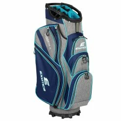 Tour Edge Exotics Xtreme 4 Cart Bags -Hot Sale Left Hand All Shop Xtreme 4 Cart Bag Navy Scratch Plaid Teal