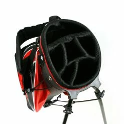 Hireko Affinity ZLS Stand Golf Bag Black/Red 8 Hireko Affinity ZLS Stand Golf Bag Black/Red -Hot Sale Left Hand All Shop a08824 feature top pockets