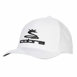 Cobra Golf Ball Marker Snapback Golf Cap -Hot Sale Left Hand All Shop ballmarkersnapback white