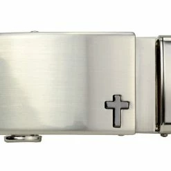 NexBelt Faith Series Classic Cross Nickel Finish With Gunmetal Cross -Hot Sale Left Hand All Shop cross nickel 1800x1800 9bf22c31 8ef7 4265 b334 5e6d5ce518ea