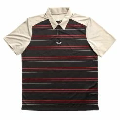 CaddiesShack Oakley Golf Mens Ordnance Short Sleeve Polo