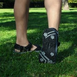 Hireko Orlimar Golf Men's Spiked Sandals -Hot Sale Left Hand All Shop orlimar men sandals sole view