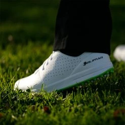 Hireko Orlimar Men's Spikeless Golf Shoes -Hot Sale Left Hand All Shop orlimar white heel side 10