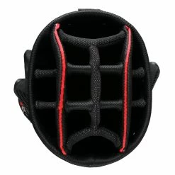 Hireko Powerbilt TPS 5400 Cart Golf Bag -Hot Sale Left Hand All Shop pb702014 tps black red top