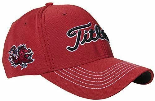 CaddiesShack Titleist NCAA Fitted Stretch Fit Golf Hat 6 CaddiesShack Titleist NCAA Fitted Stretch Fit Golf Hat - Image 4