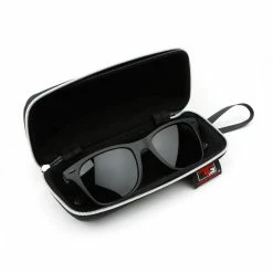 Hireko Tour Gear Polarized Sunglasses - Matte Black -Hot Sale Left Hand All Shop tg120552 polarized sunglasses case open 2