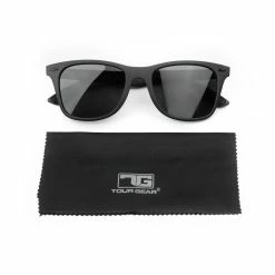Hireko Tour Gear Polarized Sunglasses - Matte Black -Hot Sale Left Hand All Shop tg120552 polarized sunglasses wipe cloth 2